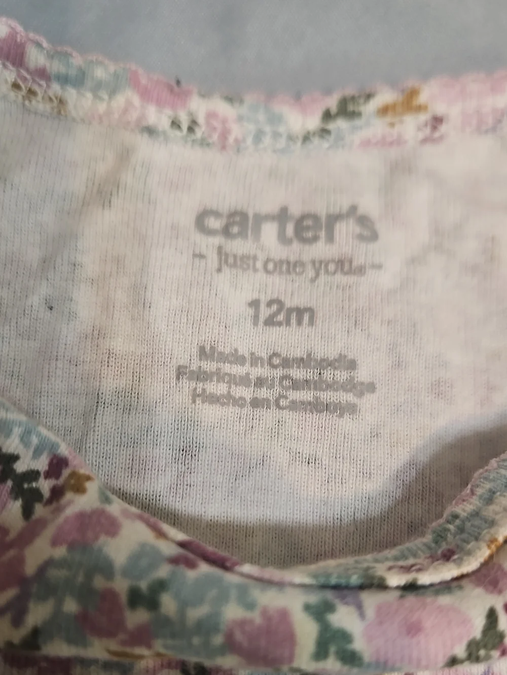 Carters soft cotton